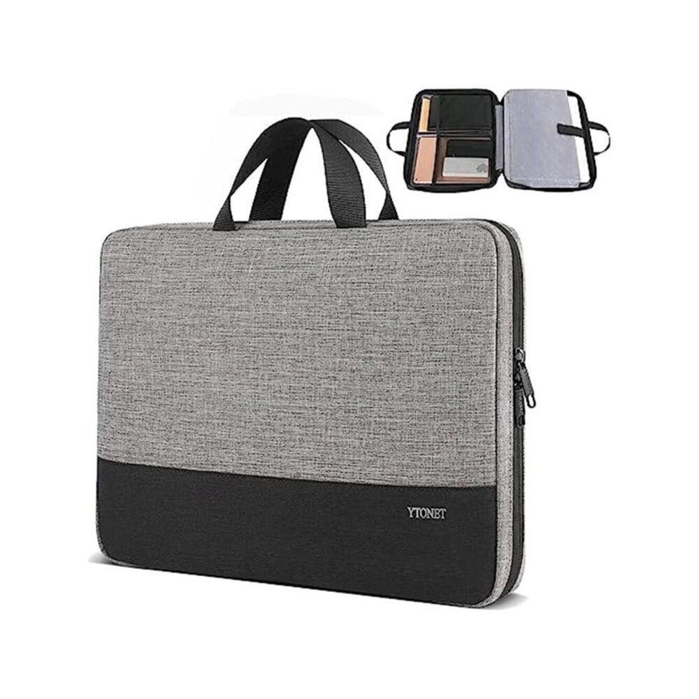 Stylish 15.6" Laptop Sleeve - Water Resistant Computer Bag
